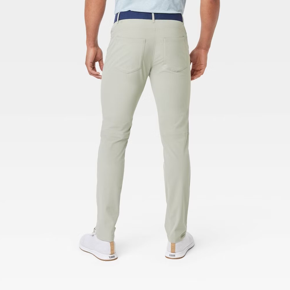 All In Motion Herren Golfhose Slim Feuchtigkeitsableitend Schnelltrocknend UPF - Bild 32 von 32