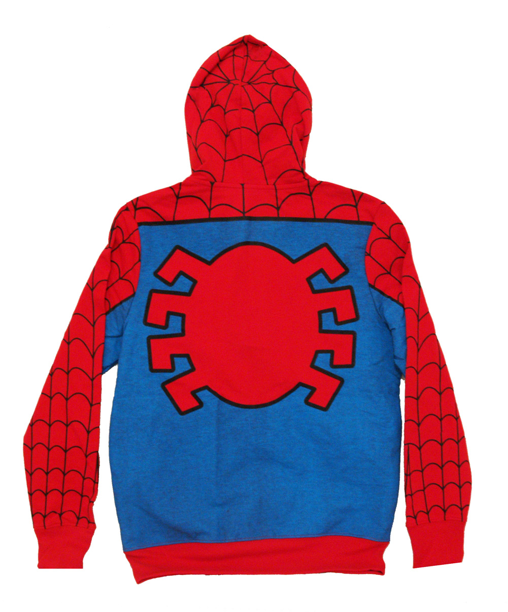 hooded spiderman costume