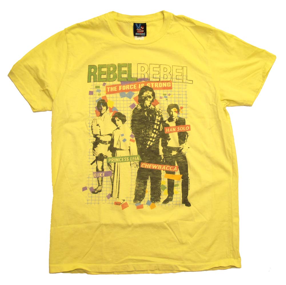 Star-Wars-Rebel-Alliance-Force-With-You-Princess-Leia-Vintage-Style-Soft-T-Shirt