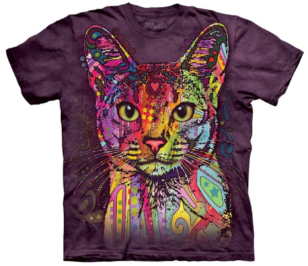 The Mountain Men's Abyssinian Cat T-Shirt - Picture 4 of 4