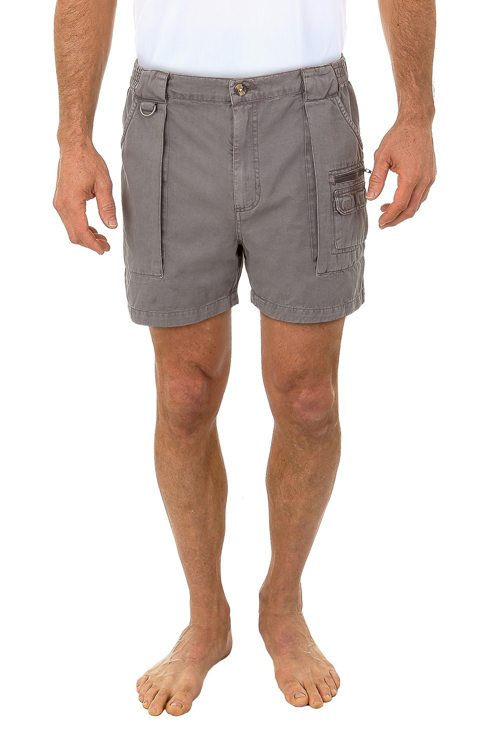 Beach Outfitters Men's Walking Hiker 100% Cotton Cargo Short - Picture 7 of 18