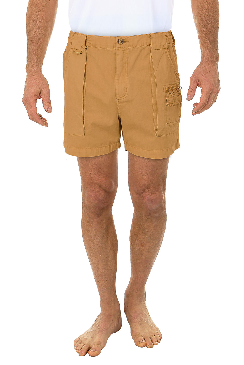 Beach Outfitters Men's Walking Hiker 100% Cotton Cargo Short - Picture 13 of 18