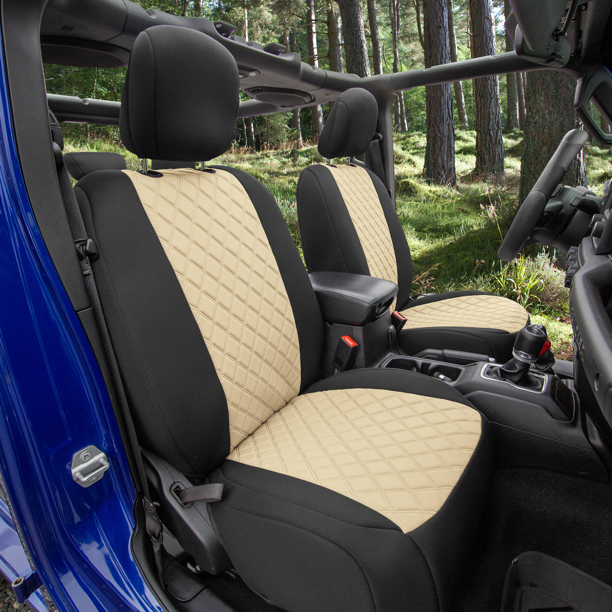 NEOPRENE CUSTOM FIT Seat Covers for 20182021 Jeep Wrangler JL 4DR