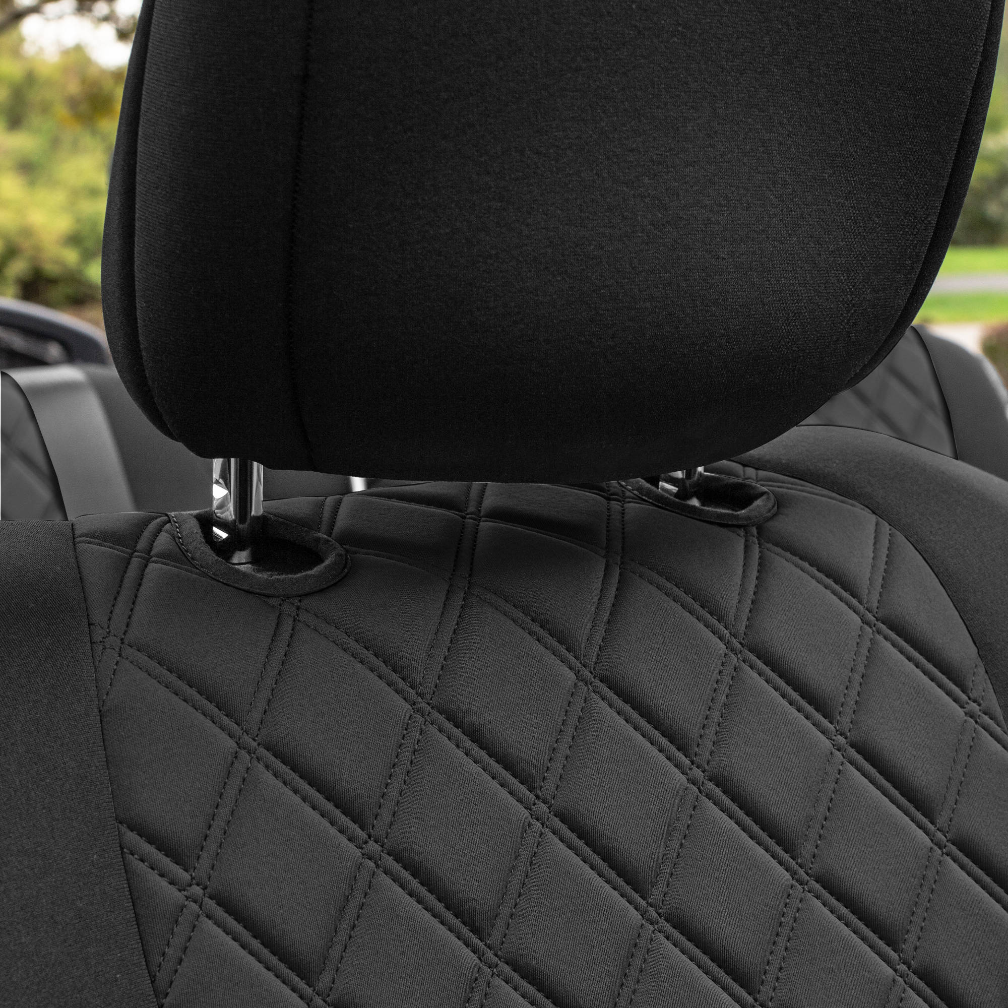 FH Group Neoprene Custom Fit Car Seat Cover Jeep Wrangler JL 4DR 2018-2023 Front - Picture 9 of 45