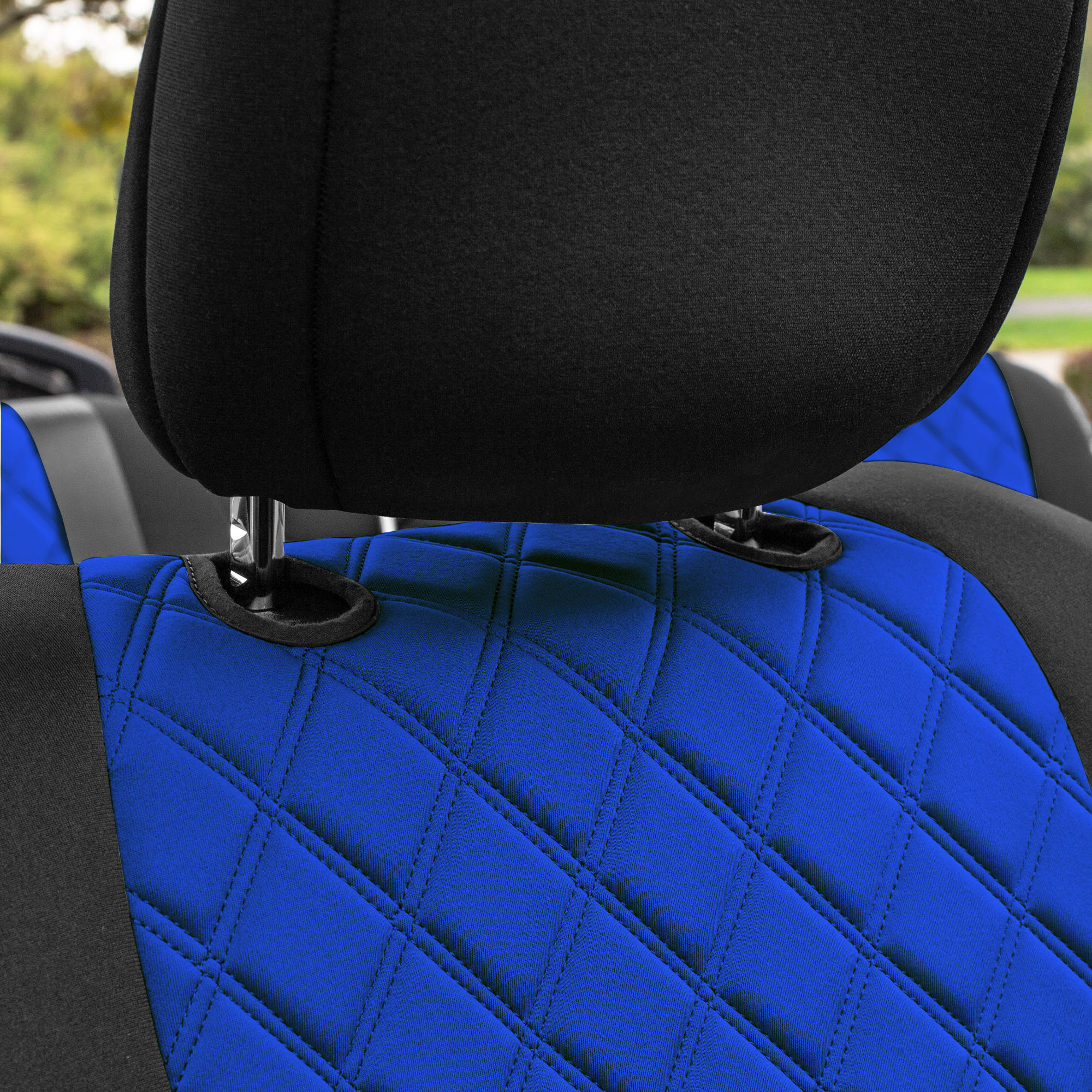 FH Group Neoprene Custom Fit Car Seat Cover Jeep Wrangler JL 4DR 2018-2023 Front - Picture 14 of 45