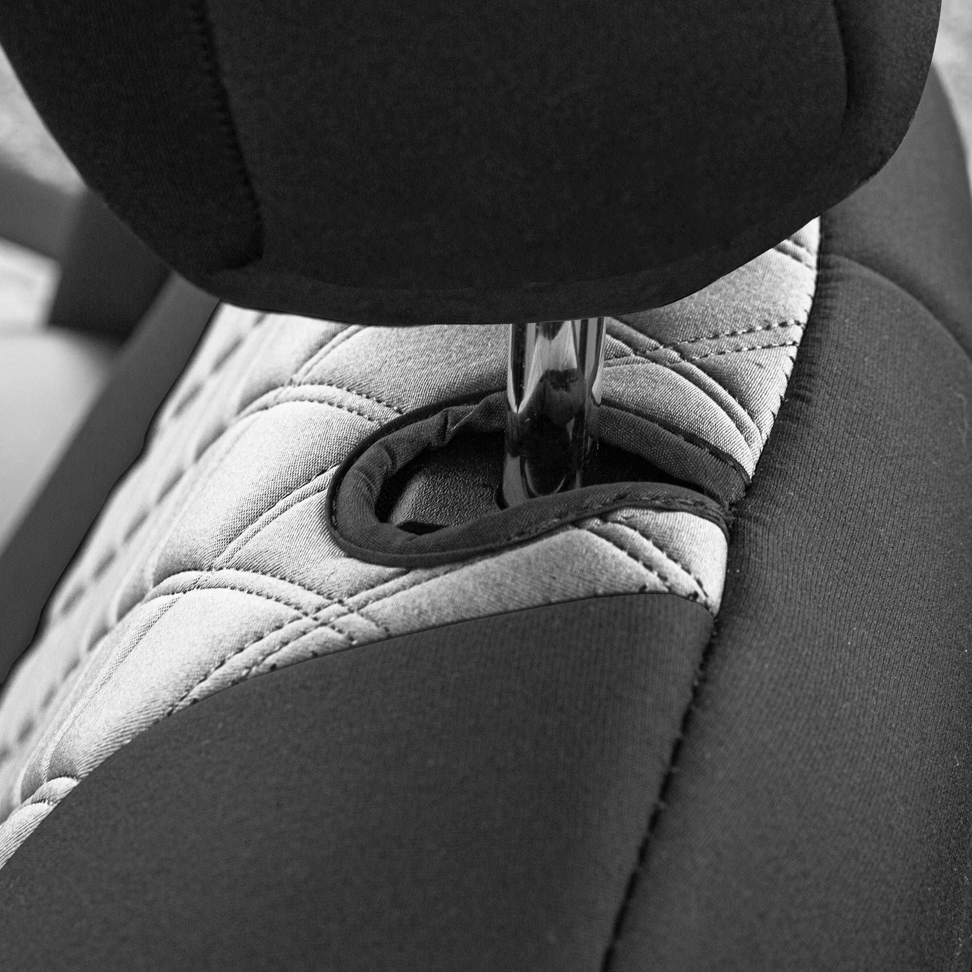 FH Group Neoprene Custom Fit Car Seat Cover Jeep Wrangler JL 4DR 2018-2023 Front - Picture 20 of 45