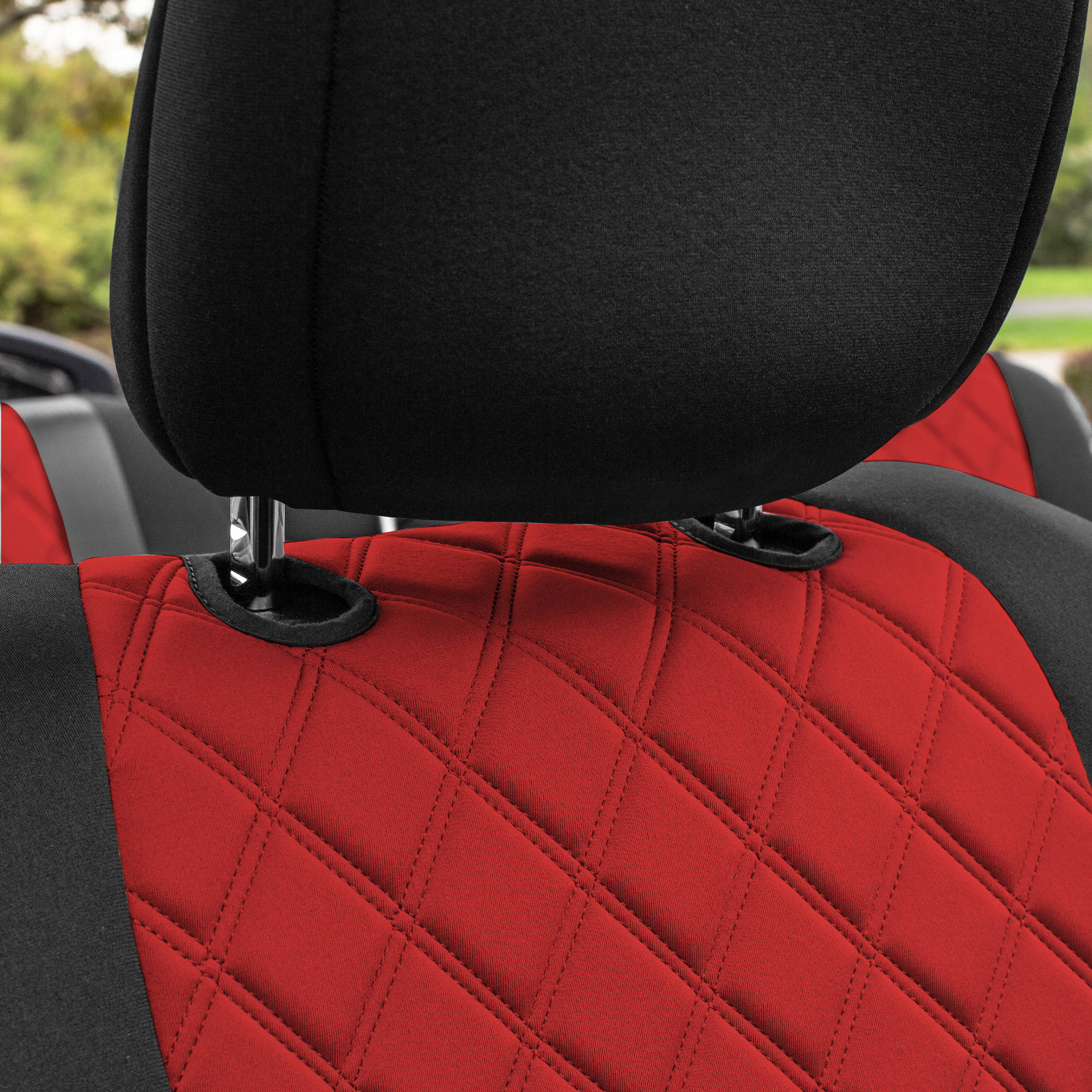 FH Group Neoprene Custom Fit Car Seat Cover Jeep Wrangler JL 4DR 2018-2023 Front - Picture 39 of 45