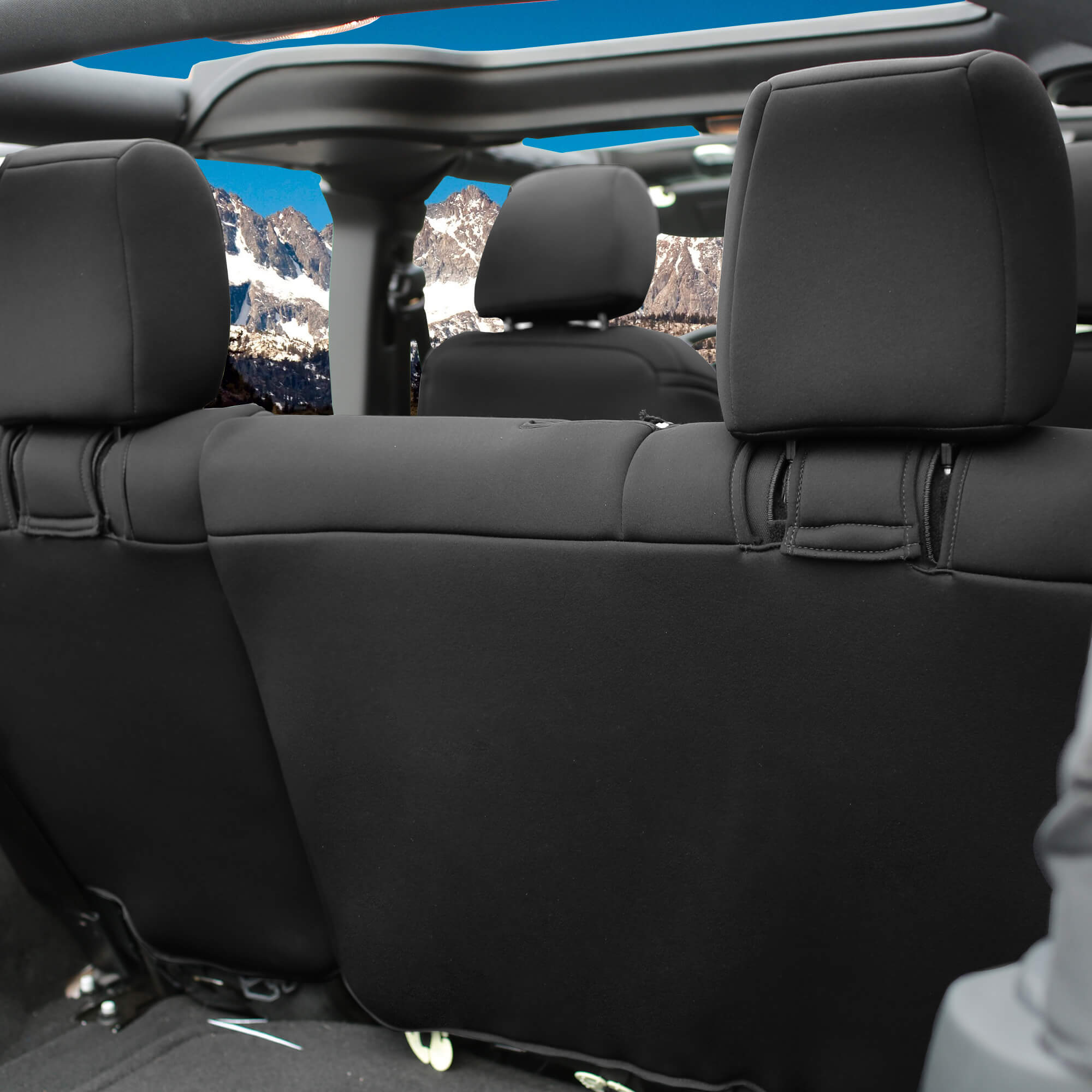 FH Group 2007-2017 Jeep Wrangler JKU Custom Seat Covers (Choose Fit 4DR or 2DR) - Picture 6 of 178