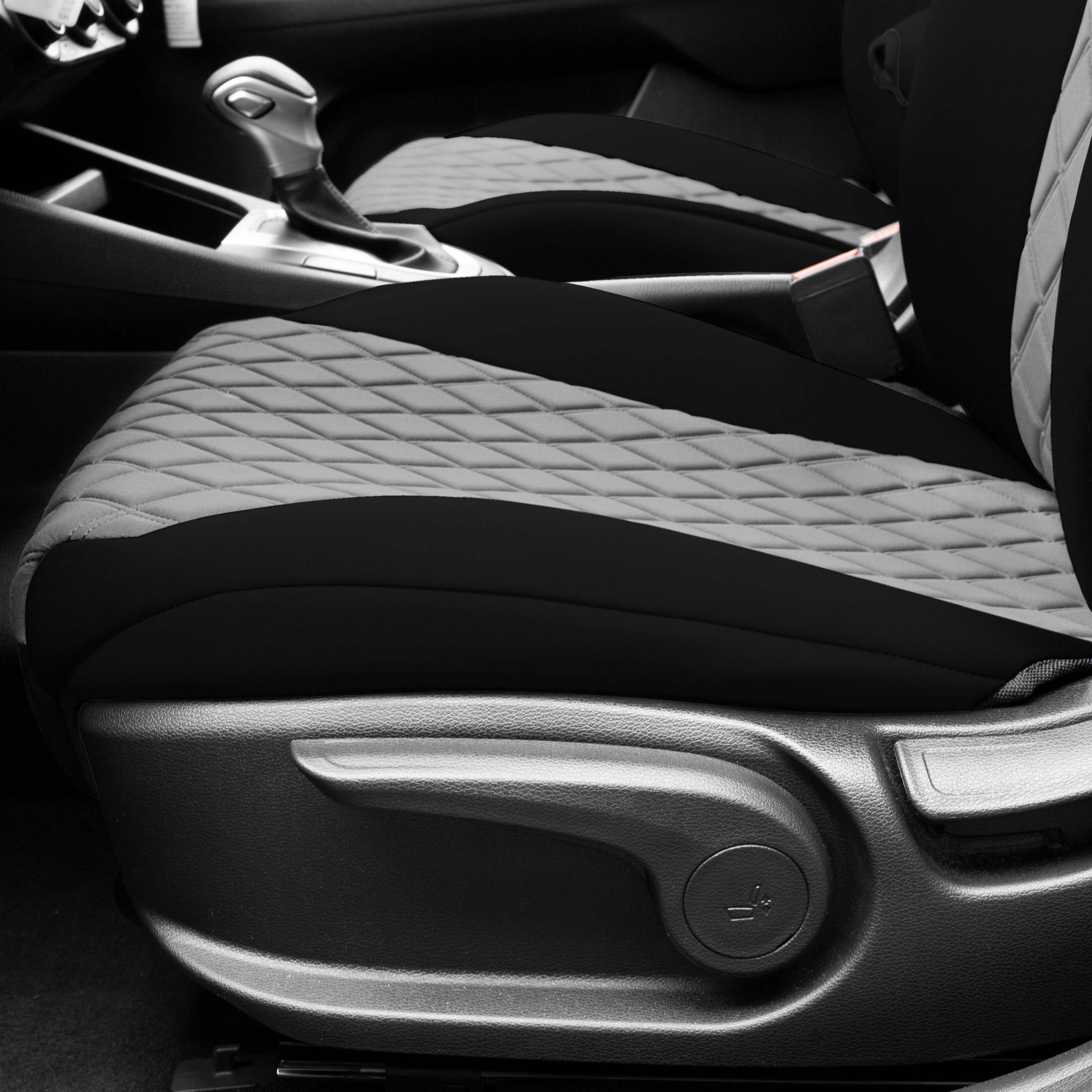 FH Group Neoprene Custom Fit Car Seat Covers for 2019-2024 KIA Forte – Front Set - Picture 15 of 15