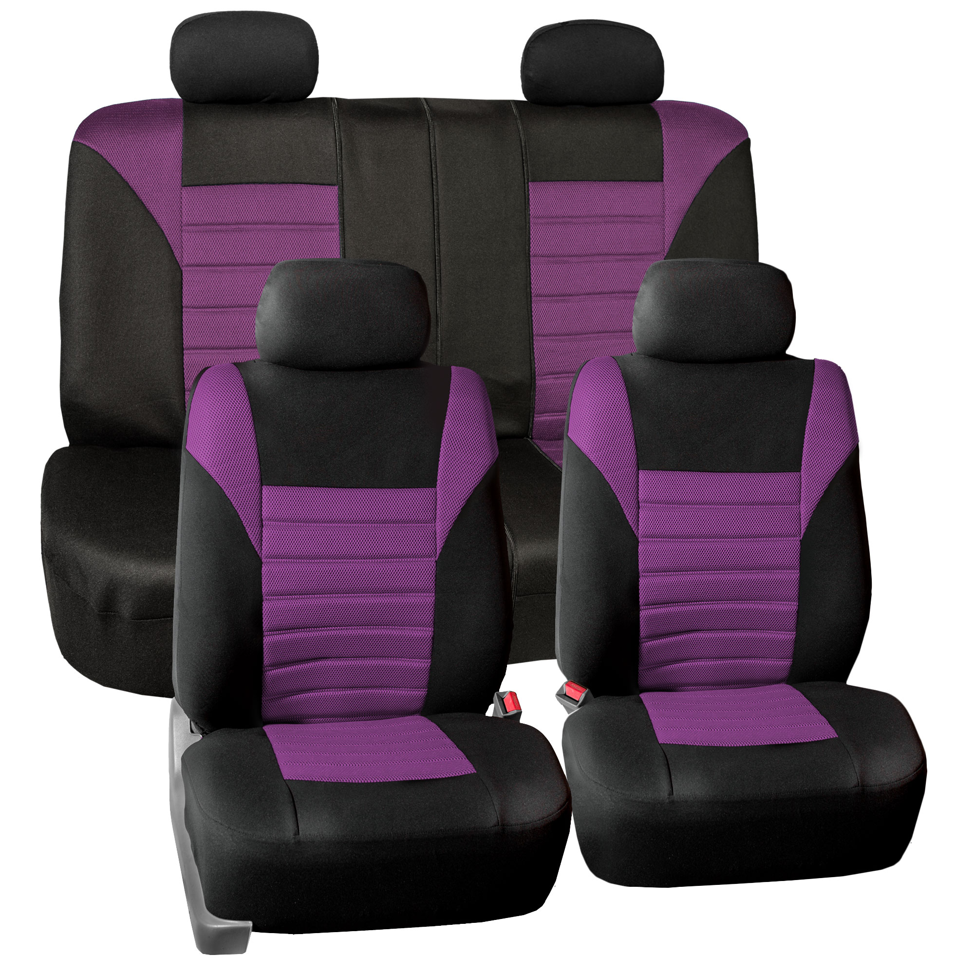 Air Mesh Car Seat Covers For Auto Car SUV Van With 4 Head Rest Covers
