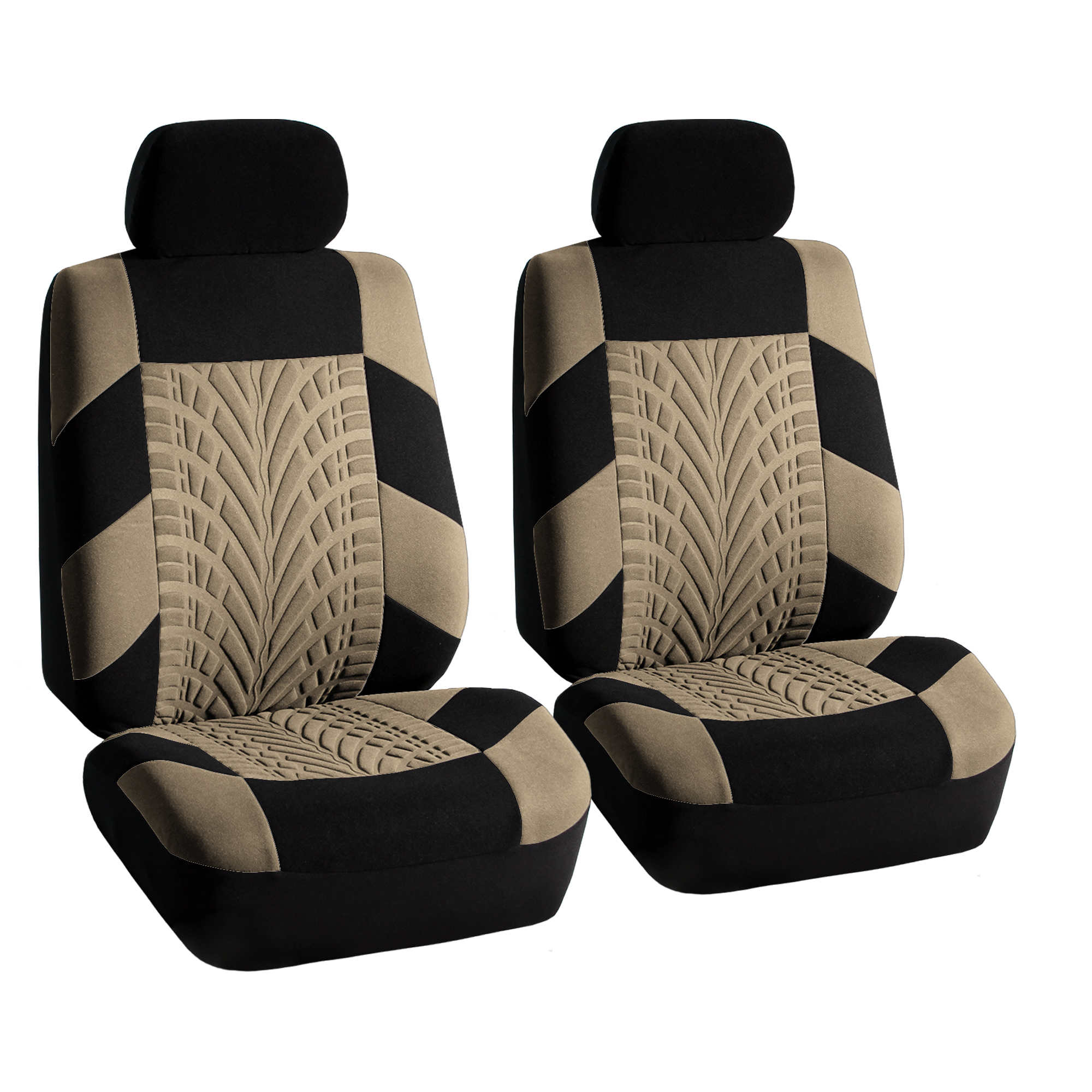 Bucket Seat Covers Set for Auto SUV TRUCK VAN Beige eBay