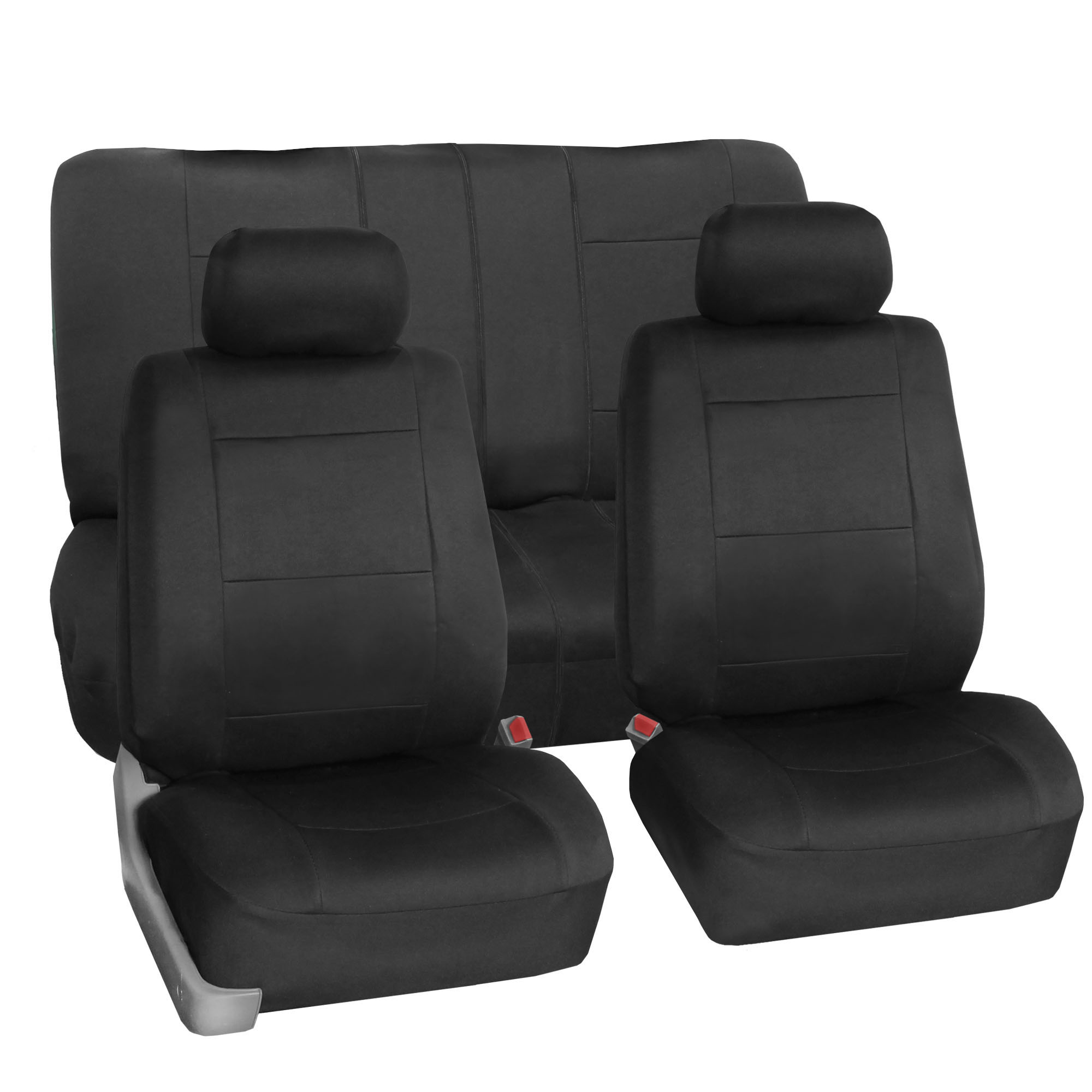 Neoprene Auto Seat Covers for Sedan SUV Waterproof Complete Set Solid