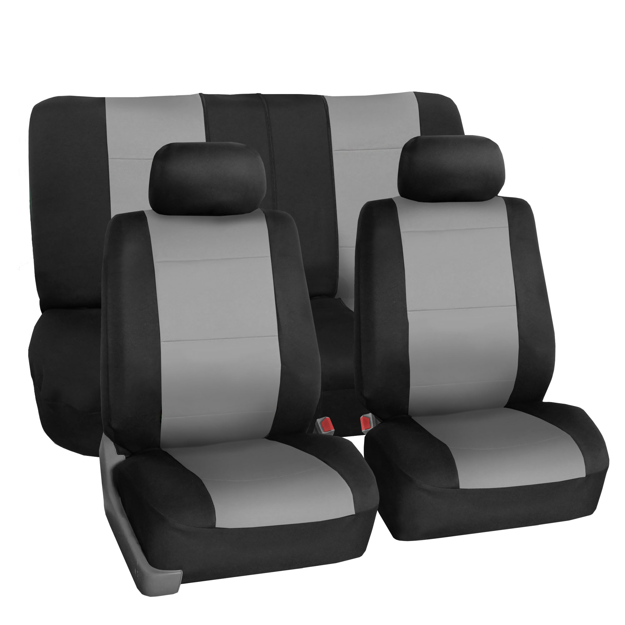 i SEAT COVERS YS06 RECARO SPORTS TO FIT A FORD FIESTA ST CAR RED // BLACK