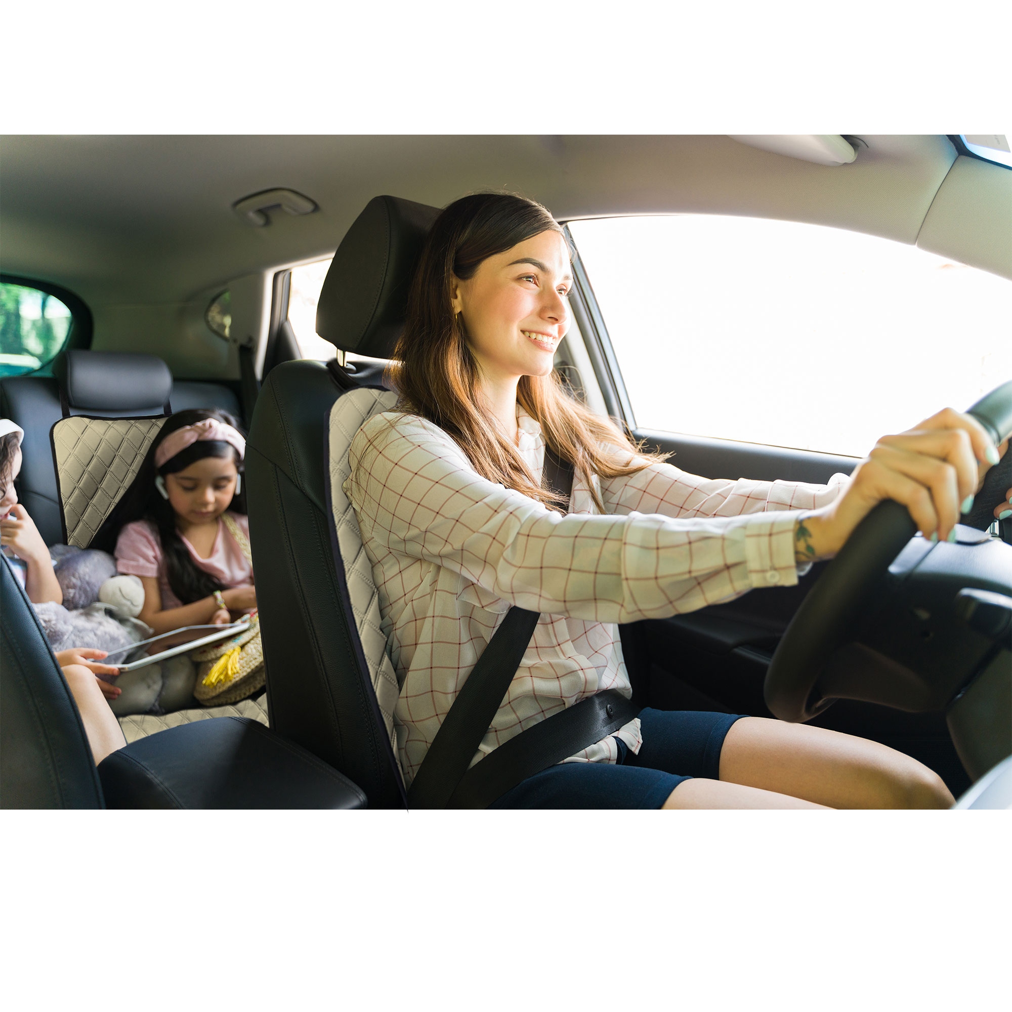 Protectores de asiento universales Neosupreme de lujo para asiento delantero de coche camión SUV furgoneta - Imagen 8 de 75