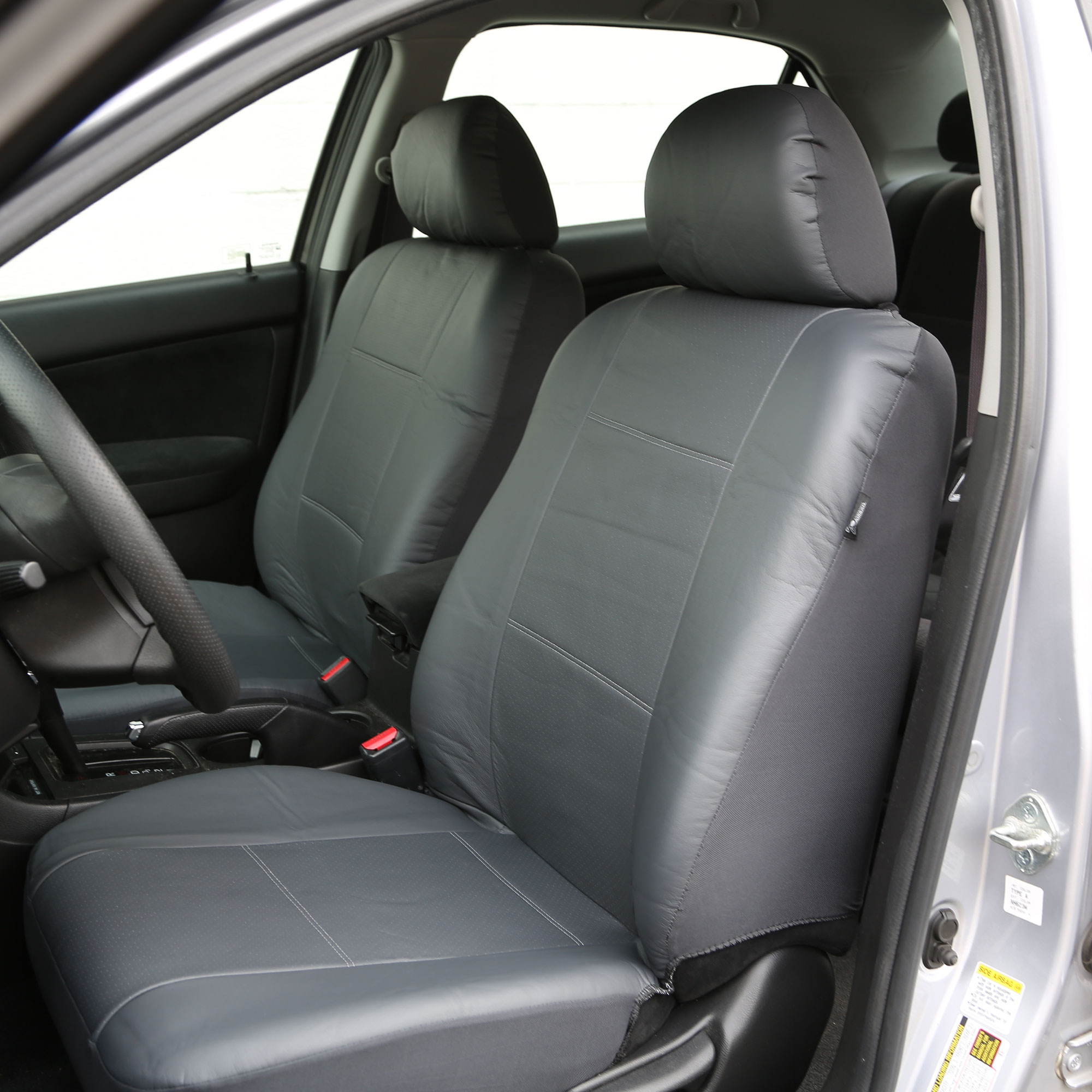 Buy Premium PU Leather Seat Covers For Car Truck SUV Van Front Seats