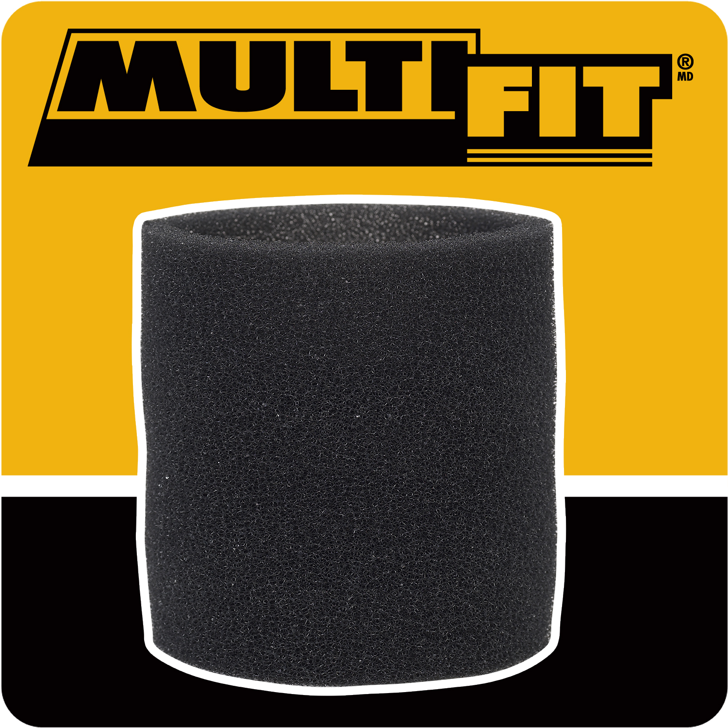 MULTI FIT Wet Vac Filter Foam Filter Sleeve VF2001 for Wet Dry Vacuum