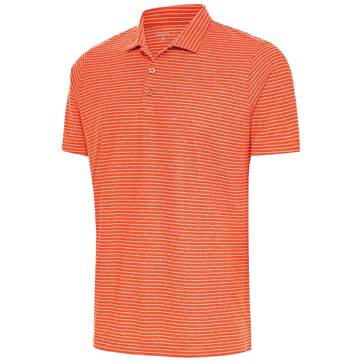 Camisa polo de golf Antigua para hombre Estiem Performance a rayas, nueva - Imagen 7 de 18