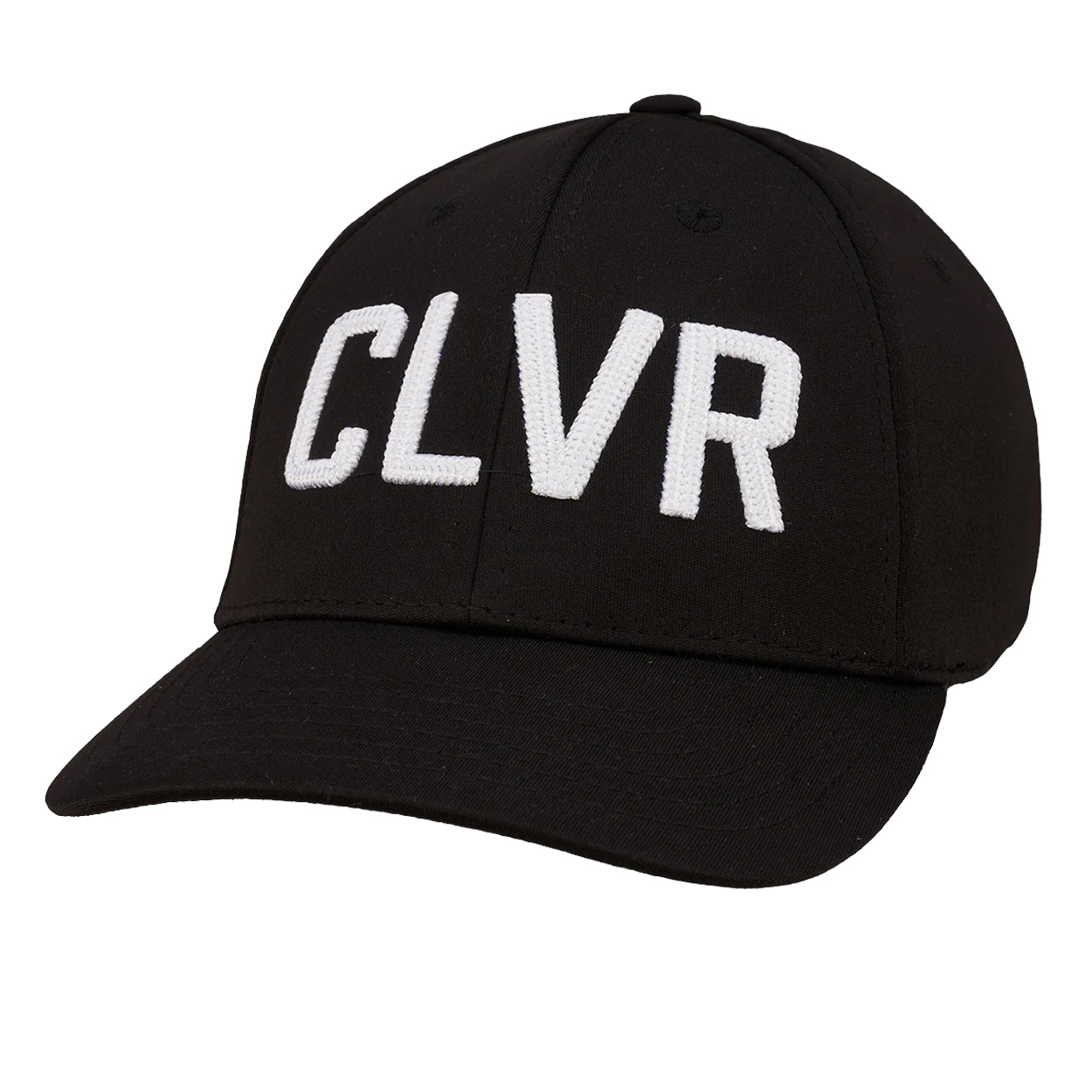 Black Clover CLVR Adjustable Snapback Golf Hat – Performance Golf Cap, New