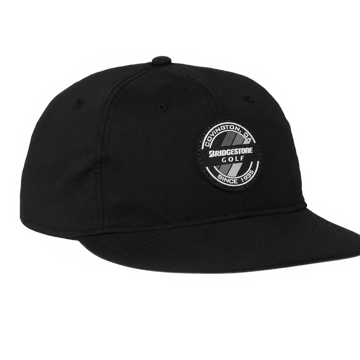 Bridgestone Men’s 6-Panel Crusher Golf Hat-Snapback – Lightweight Breathable NEW