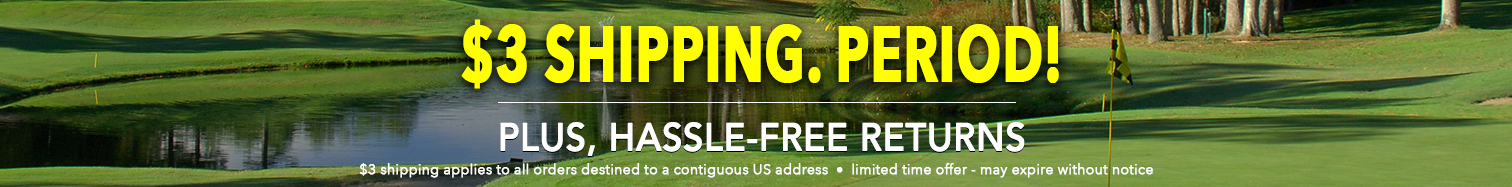 $3 Shipping. Period! Limited Time Offer