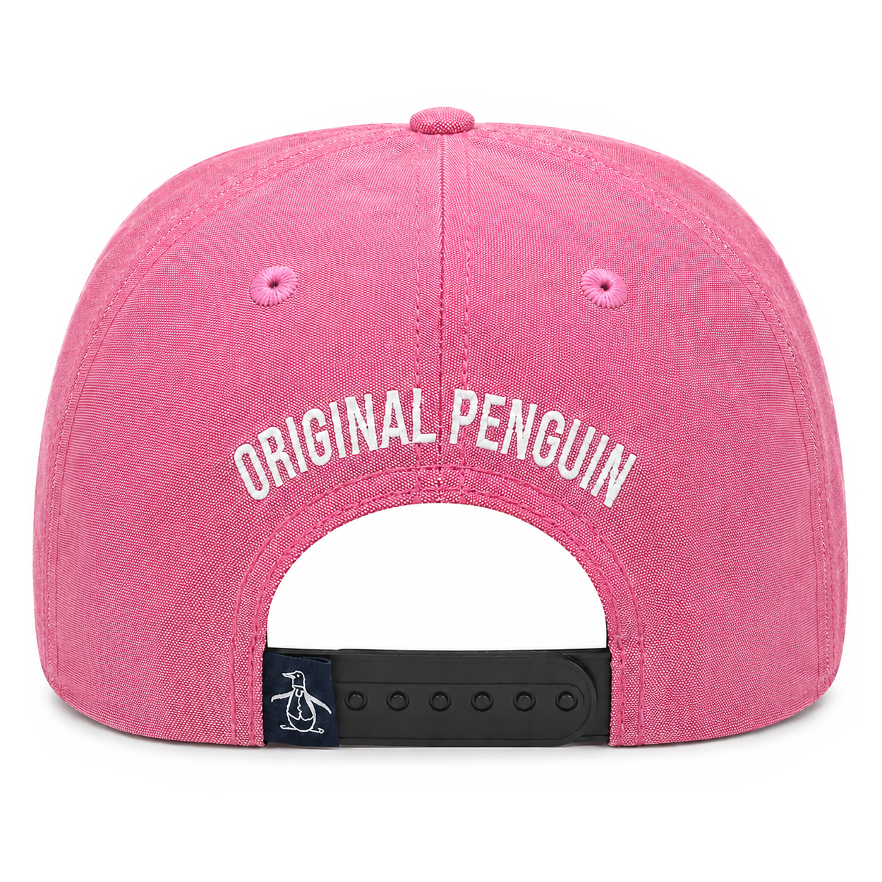 Original Penguin Men's Structured Oxford Trucker Golf Hat - Adjustable Golf Cap