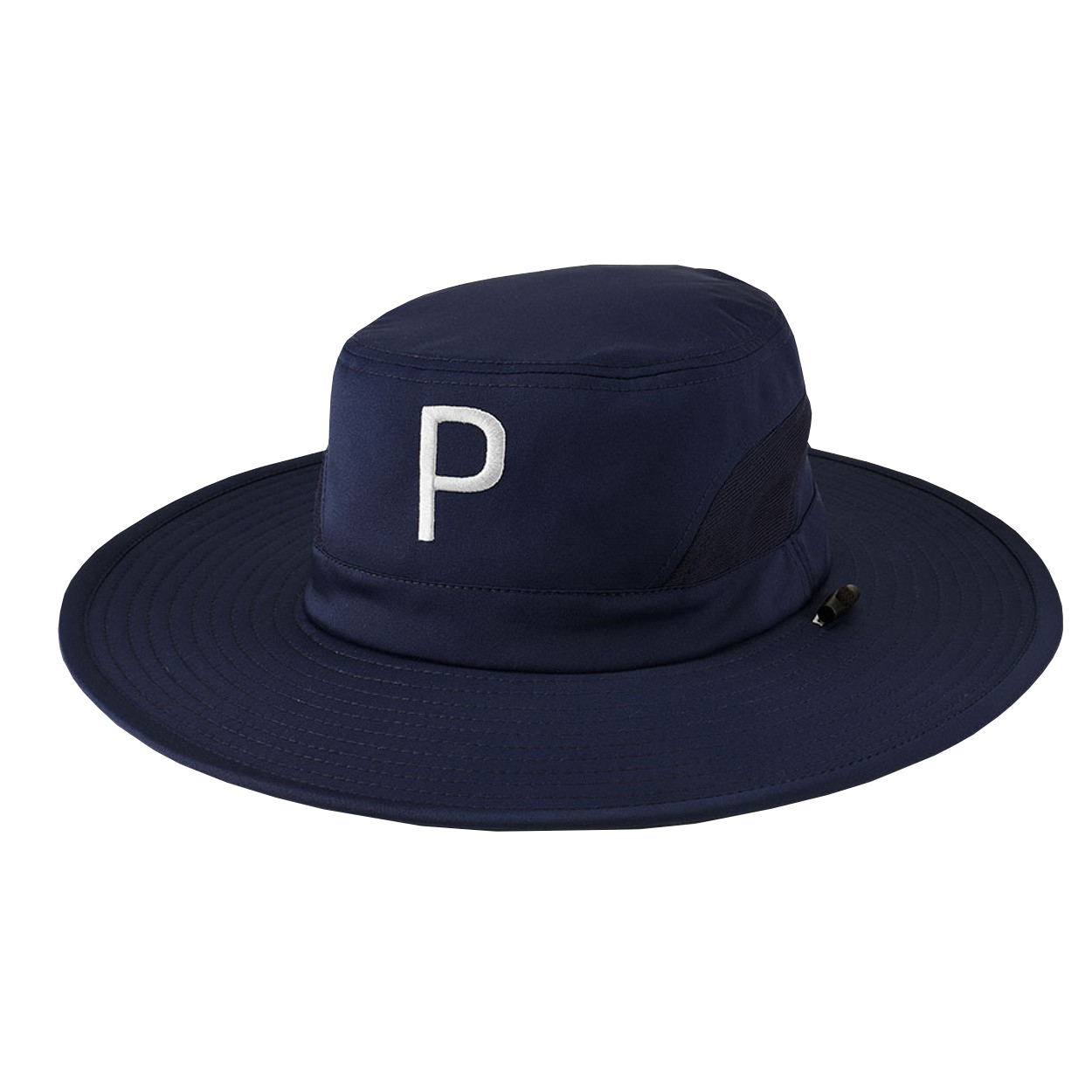 Puma Golf Aussie P Bucket Hat - Adjustable Lightweight Sun Protection, New