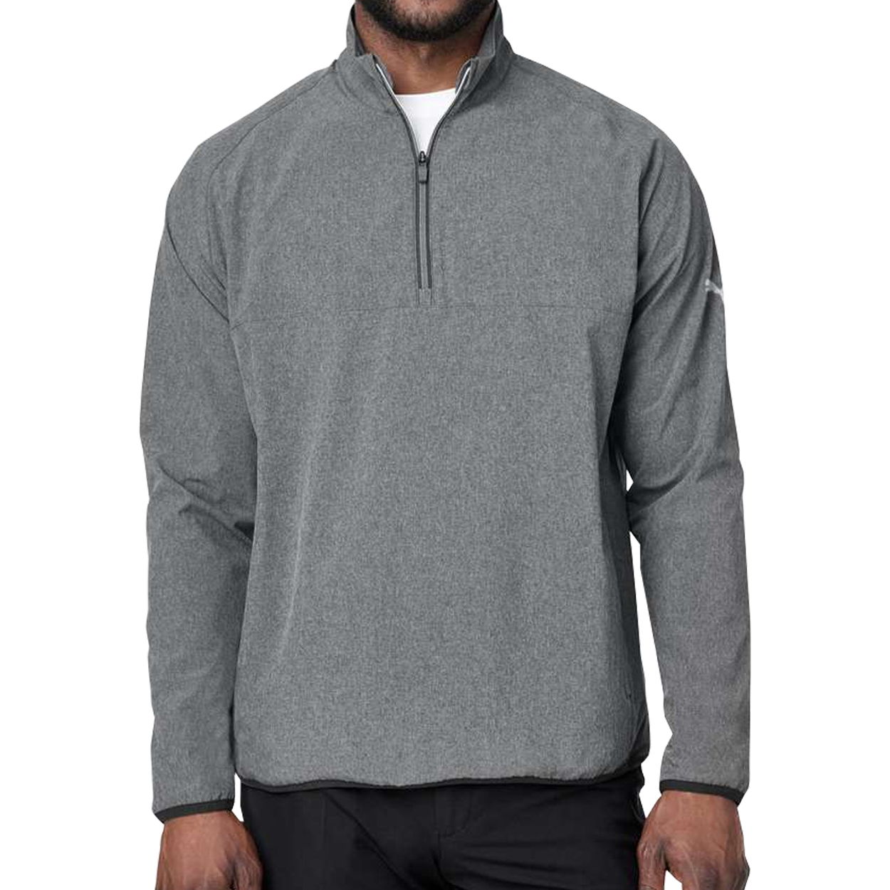 PUMA Golf Men's Coastal Woven 1/4-Zip Performance Pullover - Layering Piece, New