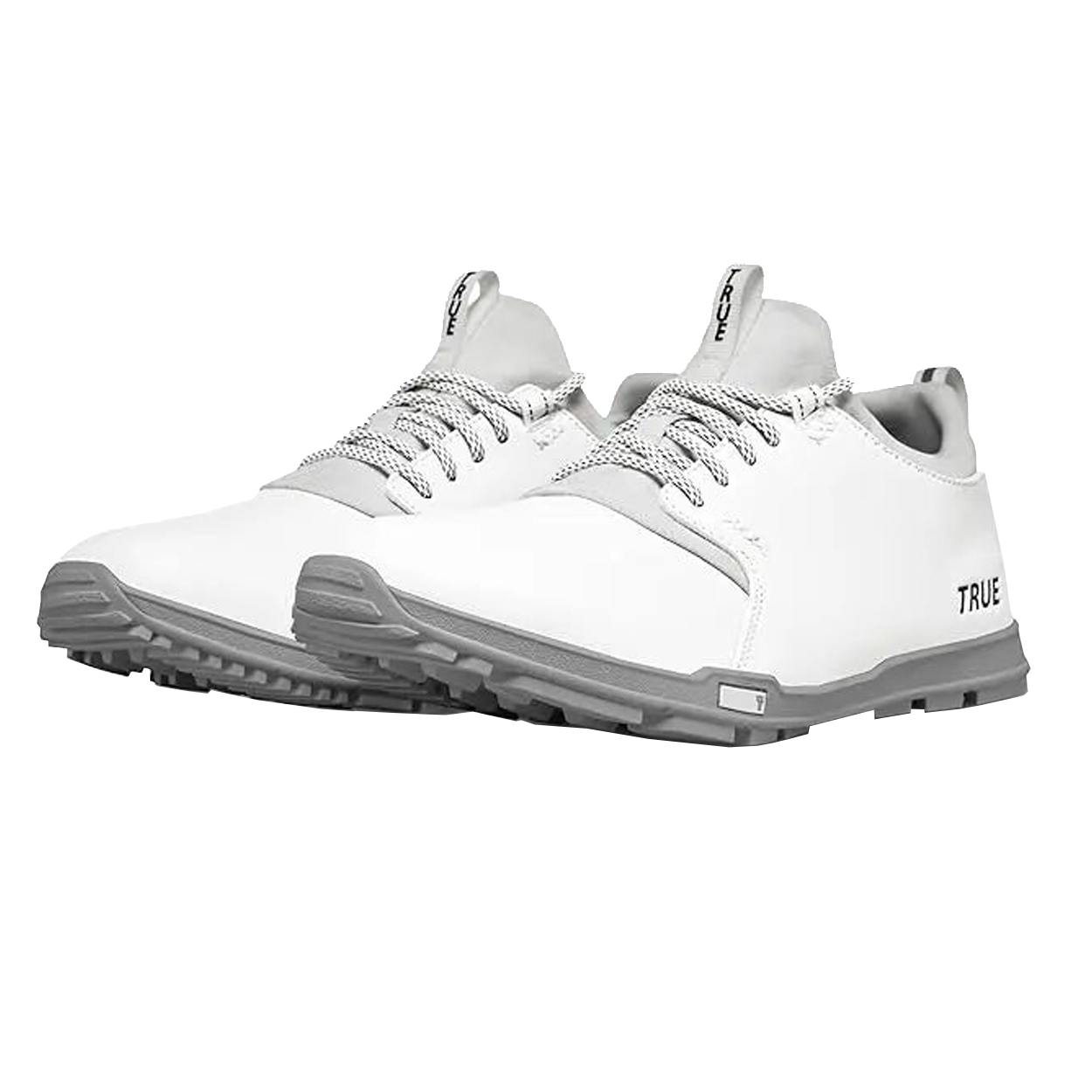 TRUE Linkswear Original 1.2 Waterproof Spikeless Mens Golf Shoe 10.5 White/Brown The Original: Remastered – TRUE linkswear main image 3