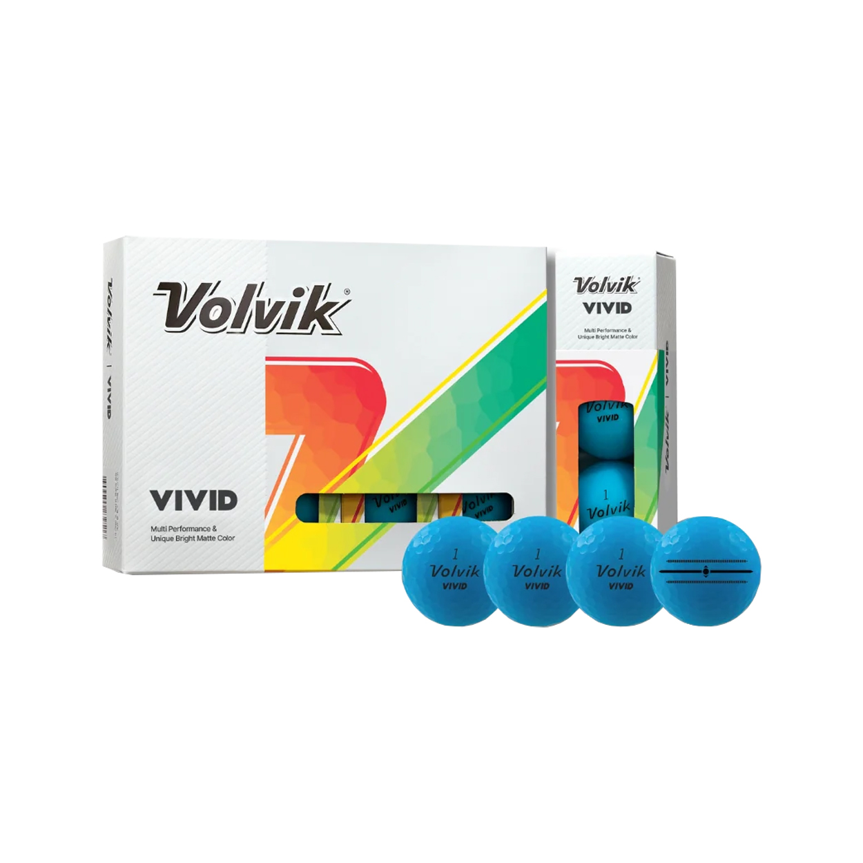 Volvik 2024 Vivid Matte Golf Balls 12 (1 dozen) NEW in Retail Package - Picture 5 of 24