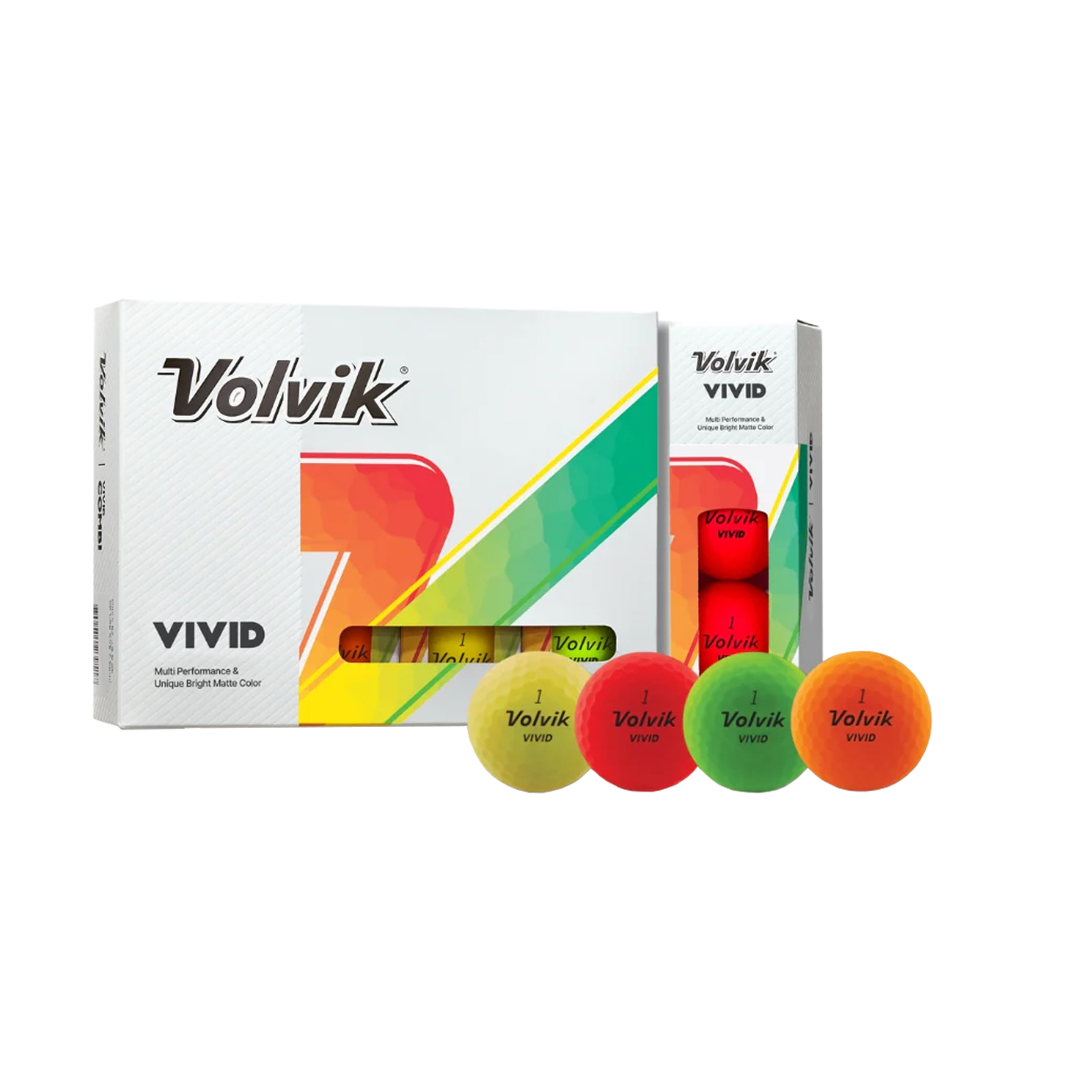 Volvik 2024 Vivid Matte Golf Balls 12 (1 dozen) NEW in Retail Package - Picture 12 of 24