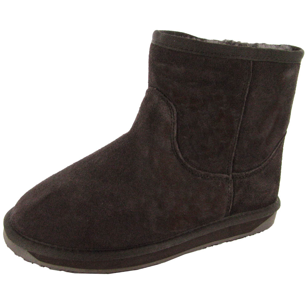 Booroo Womens Minnie Waterproof Suede Snow Boot | eBay