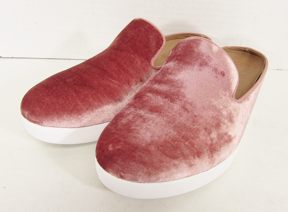 fitflop velvet mules