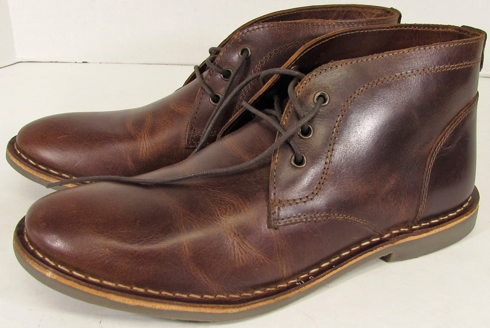 79.99 Franco Fortini Mens Hudson Lace Up Chukka Boot