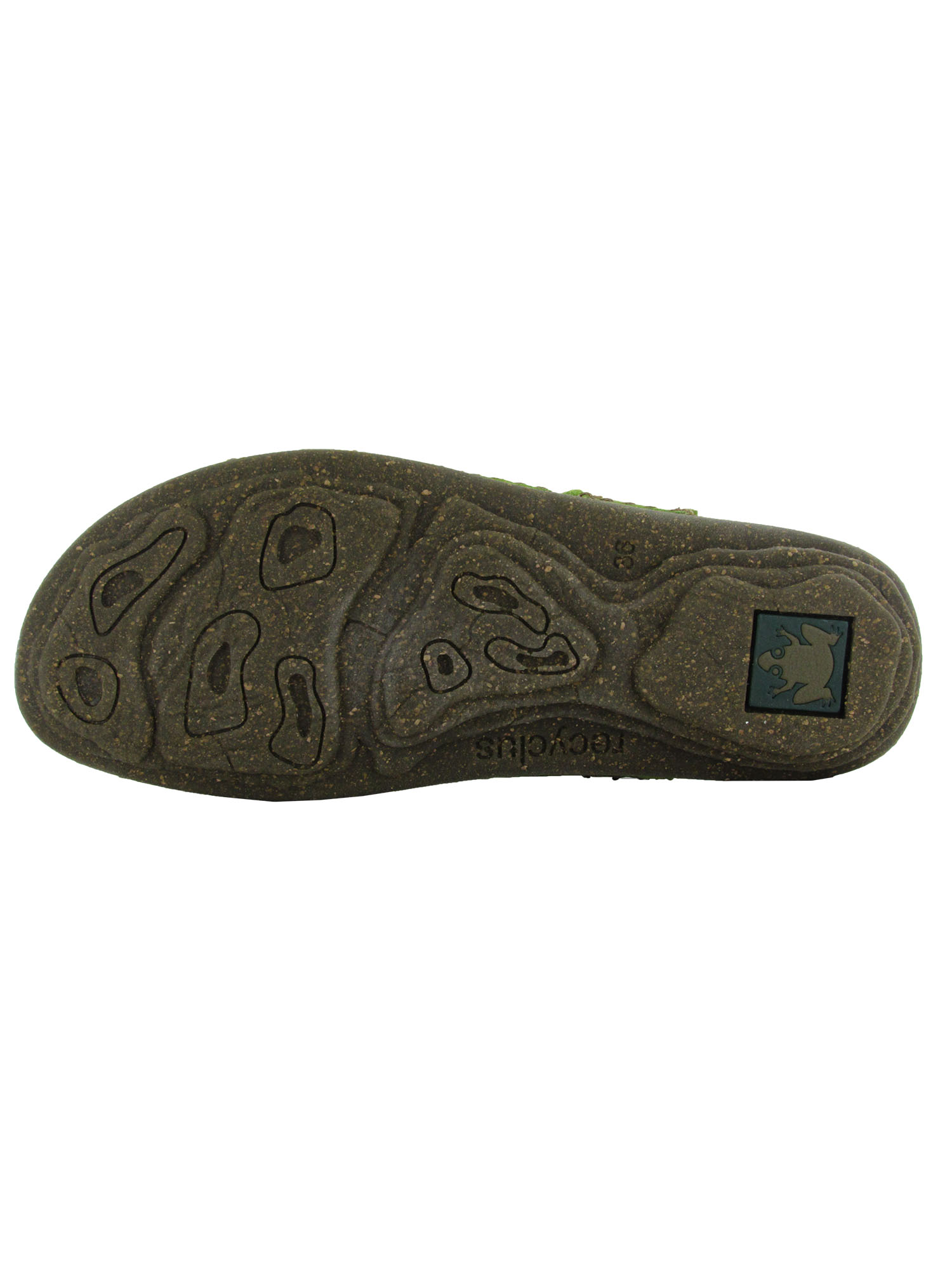 Zapatos Sandalia Deslizables El Naturalista Mujer Torcal N319-G, Verde, EU 36 / US 6 - Imagen 2 de 3