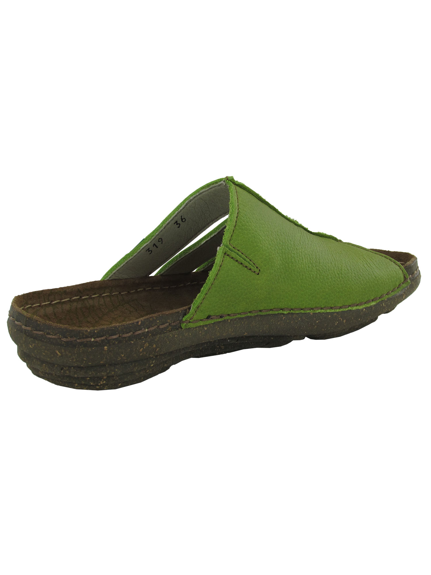Zapatos Sandalia Deslizables El Naturalista Mujer Torcal N319-G, Verde, EU 36 / US 6 - Imagen 3 de 3