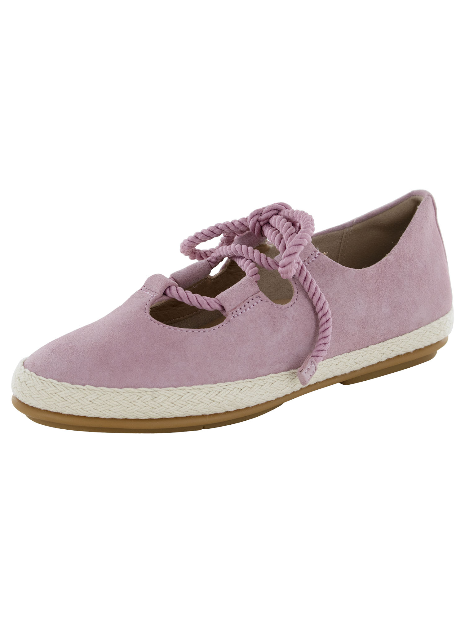 Fitflop Womens Fia Lace Up Suede Ballerina Shoes - Picture 4 of 5
