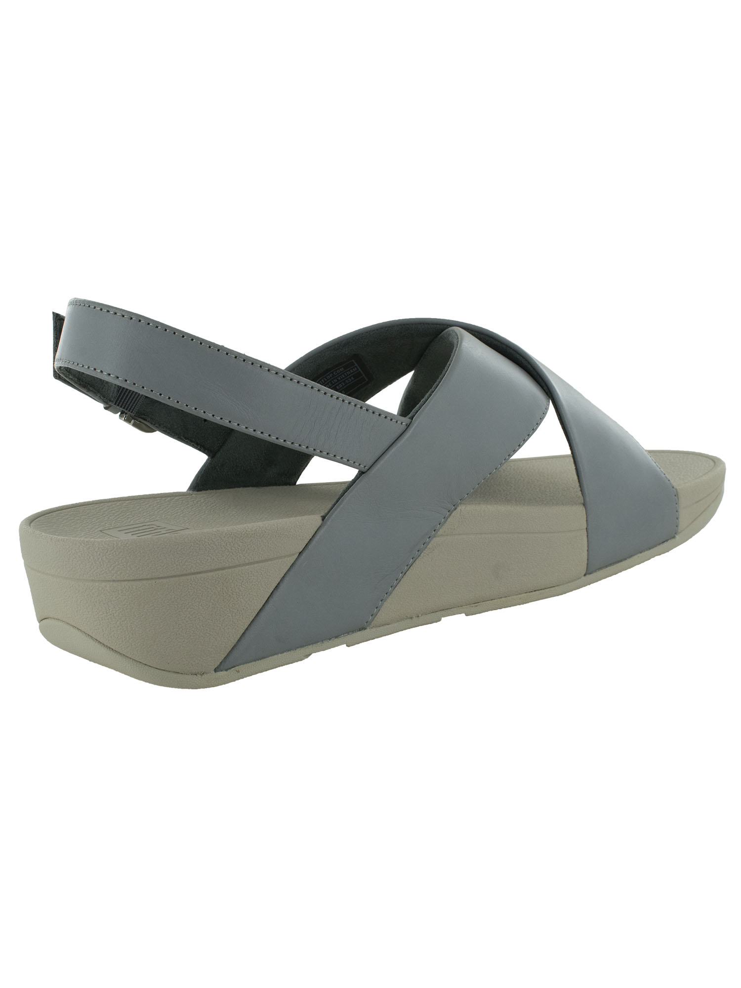 Fitflop Womens Lulu Cross Back Strap Sandal Leather Shoes | eBay