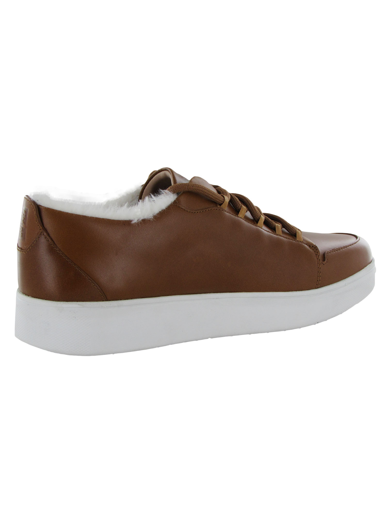 Fitflop Womens Camryn Furry Leather Sneaker Shoes - Picture 7 of 7