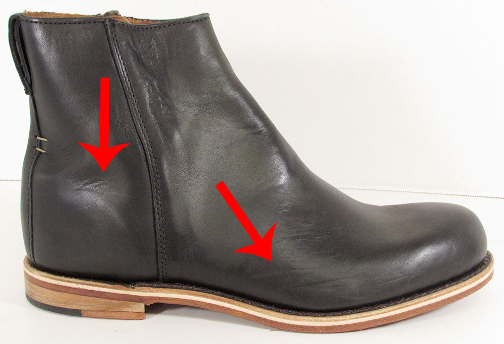 Helm Mens Pablo Moto-inspired Leather Zip up Ankle BOOTS  display picture 3