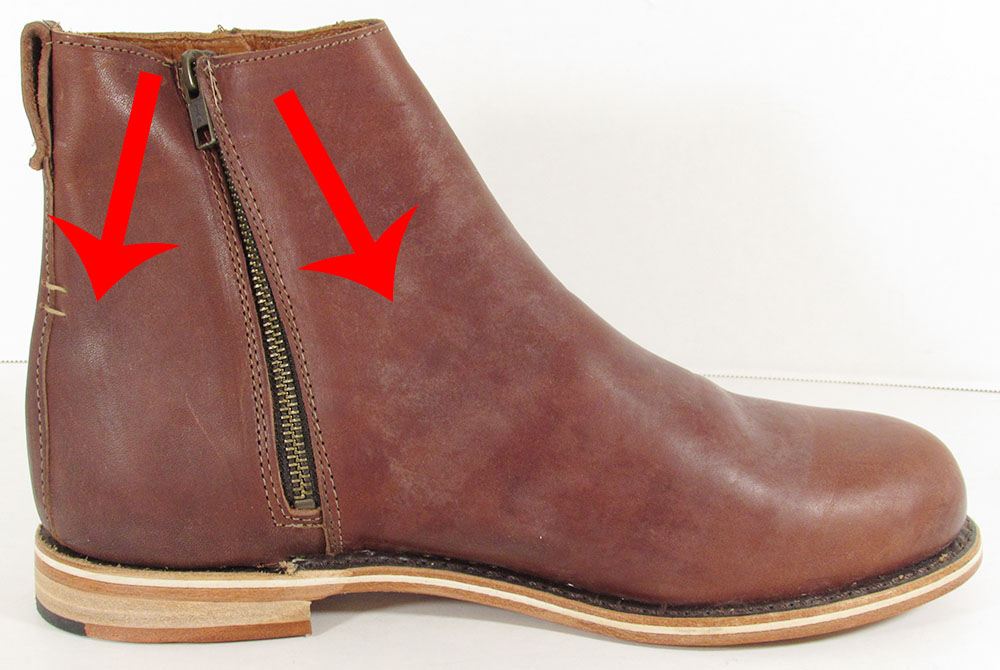 Helm Mens Pablo Moto-inspired Leather Zip up Ankle BOOTS  display picture 2