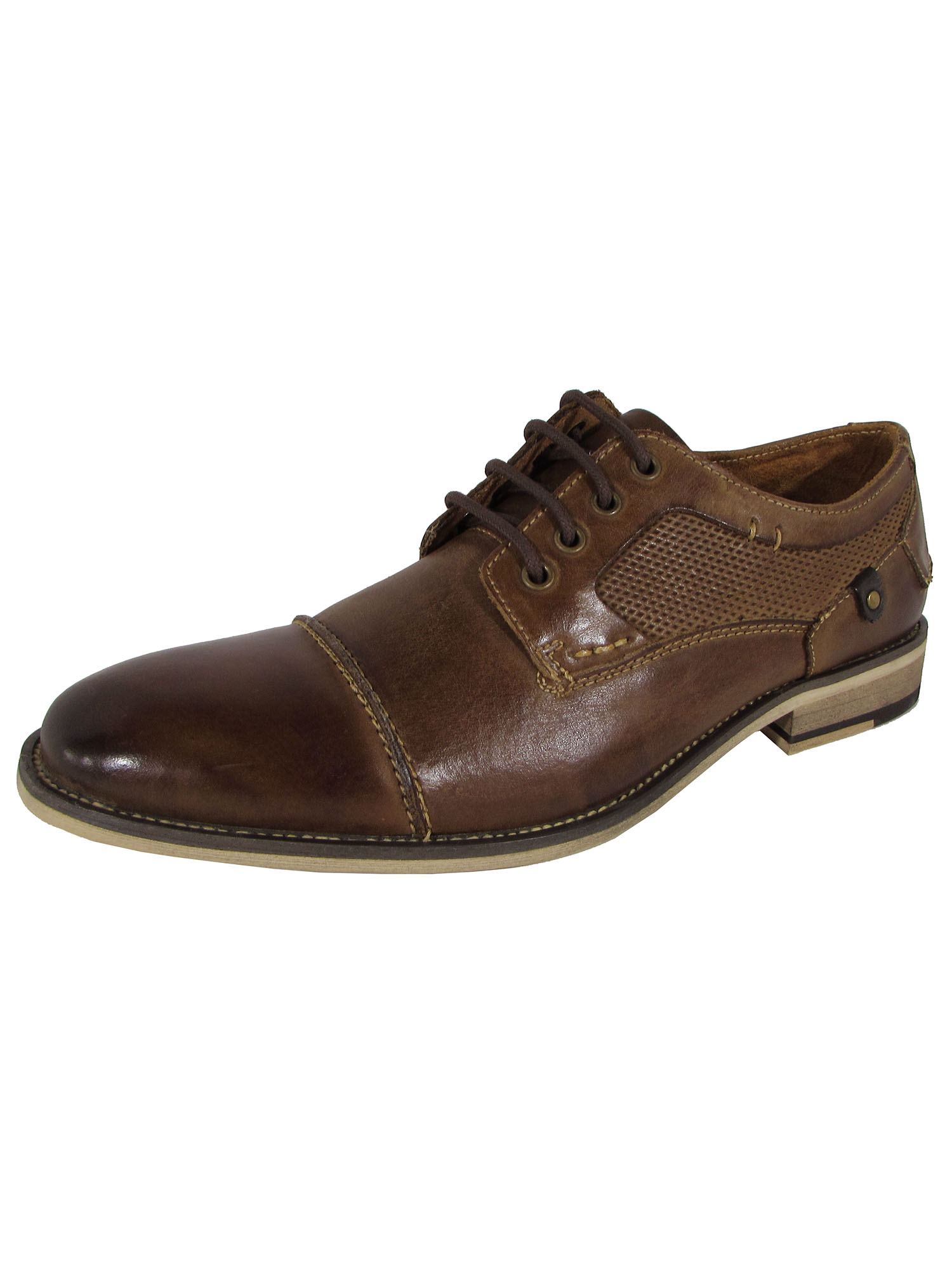 Steve Madden Mens P-Kevin Cap Toe Oxford Dress Shoes - Picture 2 of 7