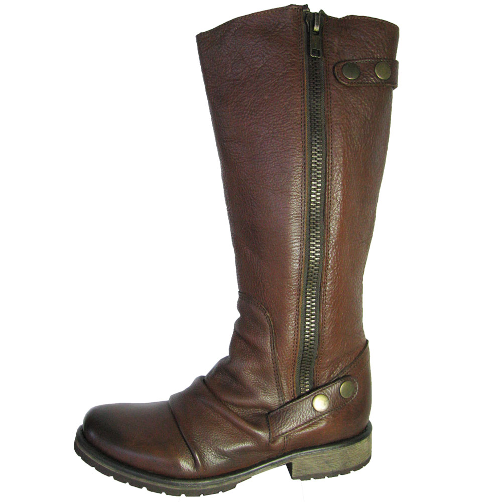 Womens P-Baxter Knee High Zipper Boot Womens P-Baxter Knee High Zipper Boot