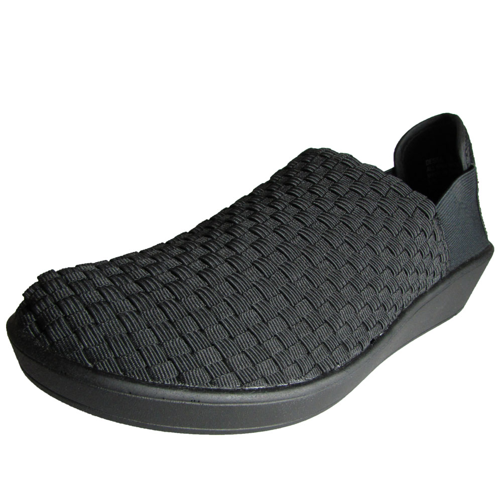 Steven by Steve Madden Womens Dessa Woven Fabric Slip On Loafers - Picture 4 of 9