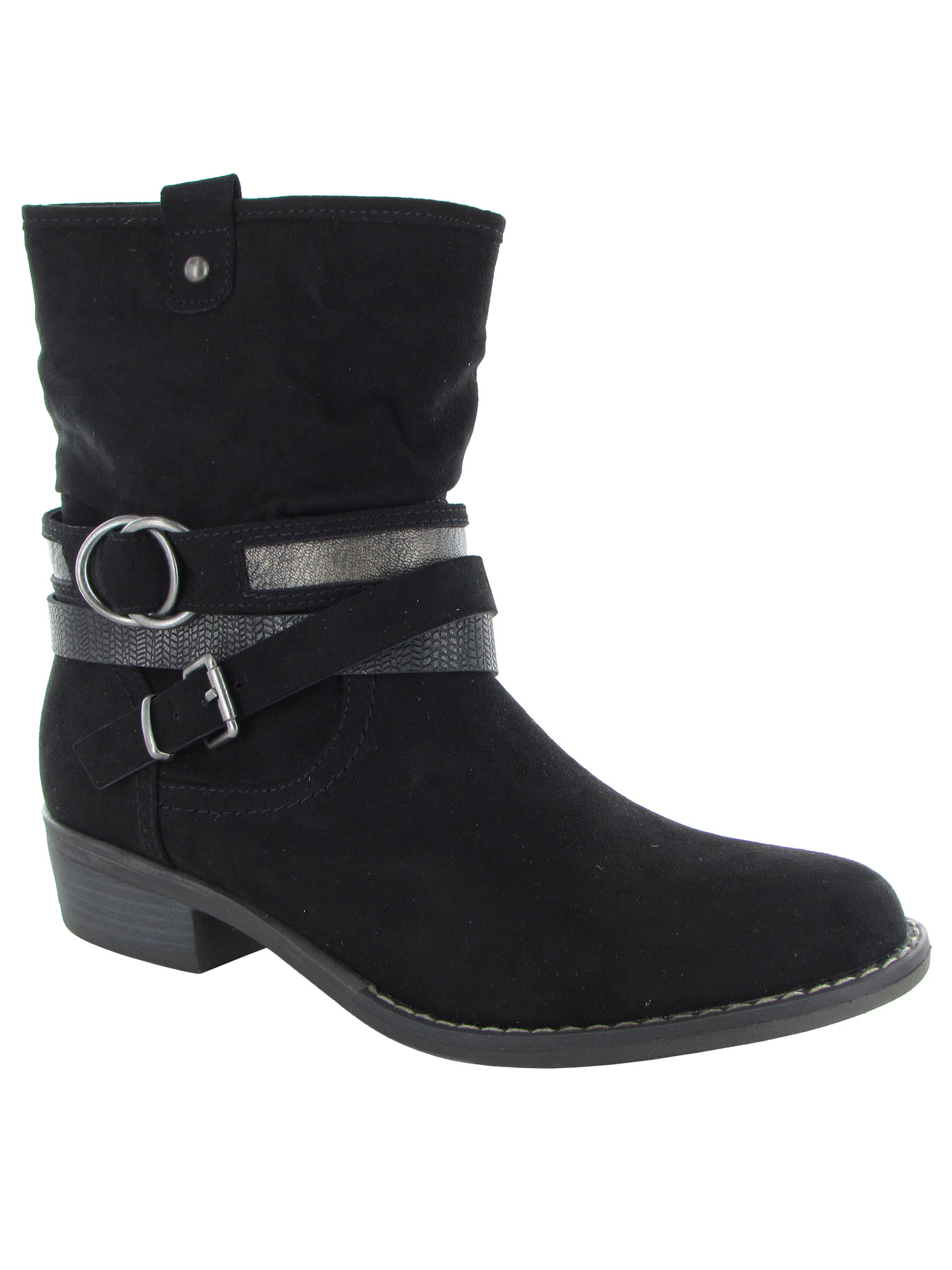 XAPPEAL Womens Shin High Low Heel Slouch Boot Shoes - Picture 2 of 11