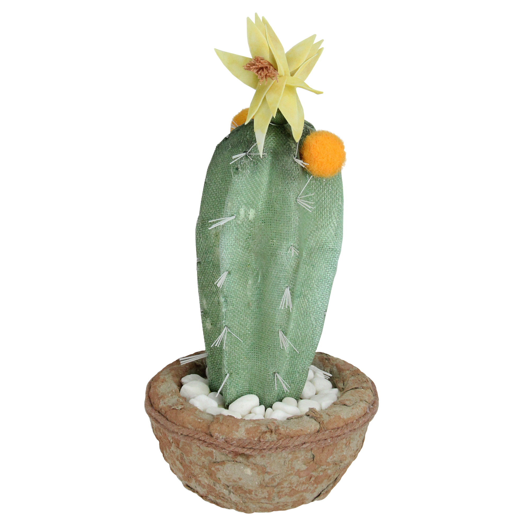 Northlight 12” Southwestern Style Green Potted Artificial Cactus with