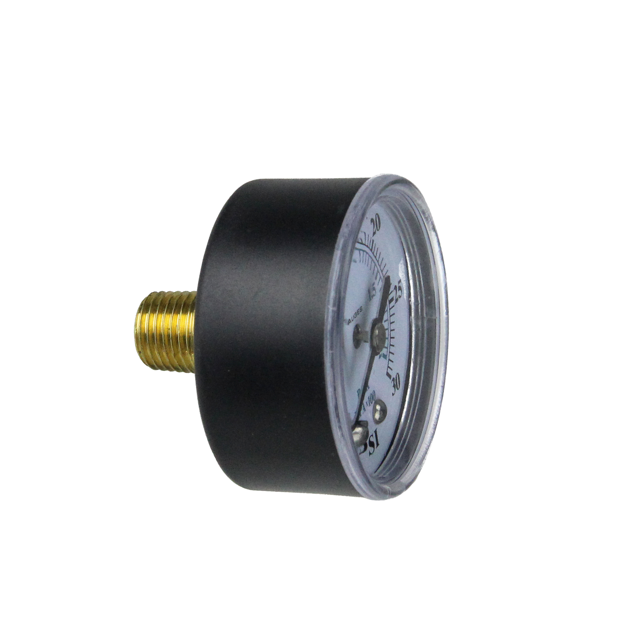 Pool Central 2IN (50mm) Back Mount Plastic Cover Pressure Gauge 030