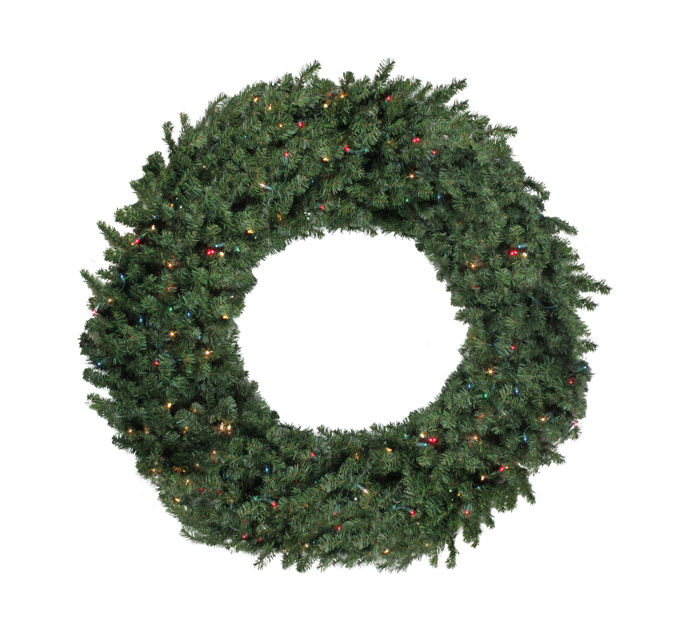 72 pre lit commercial canadian pine artificial christmas wreath multi lights - Commercial Christmas Decorations Canada 72 pre lit commercial canadian pine artificial christmas wreath multi lights - Commercial Christmas Decorations Canada