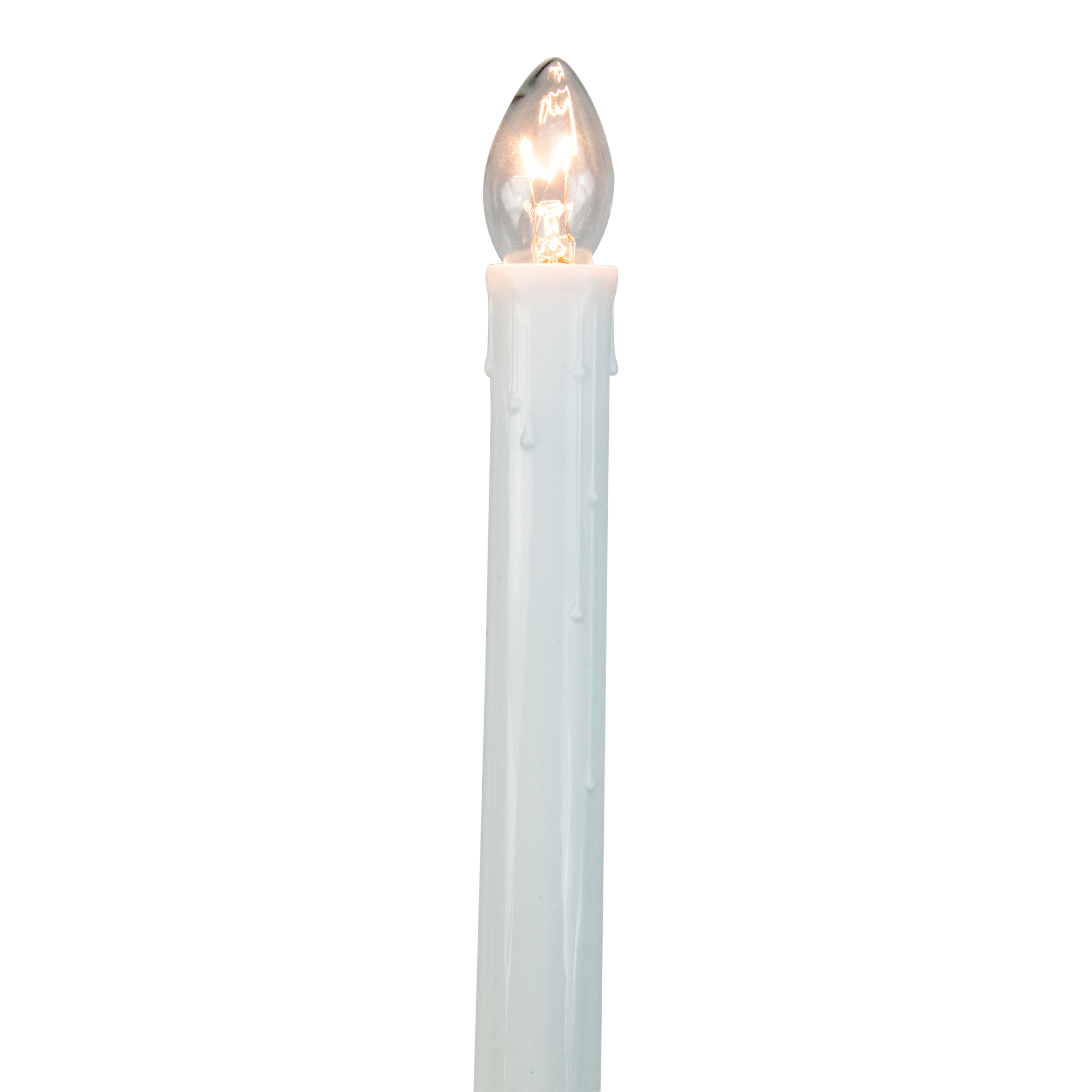 Northlight 10 Lighted C7 Candle Christmas Pathway Markers Clear