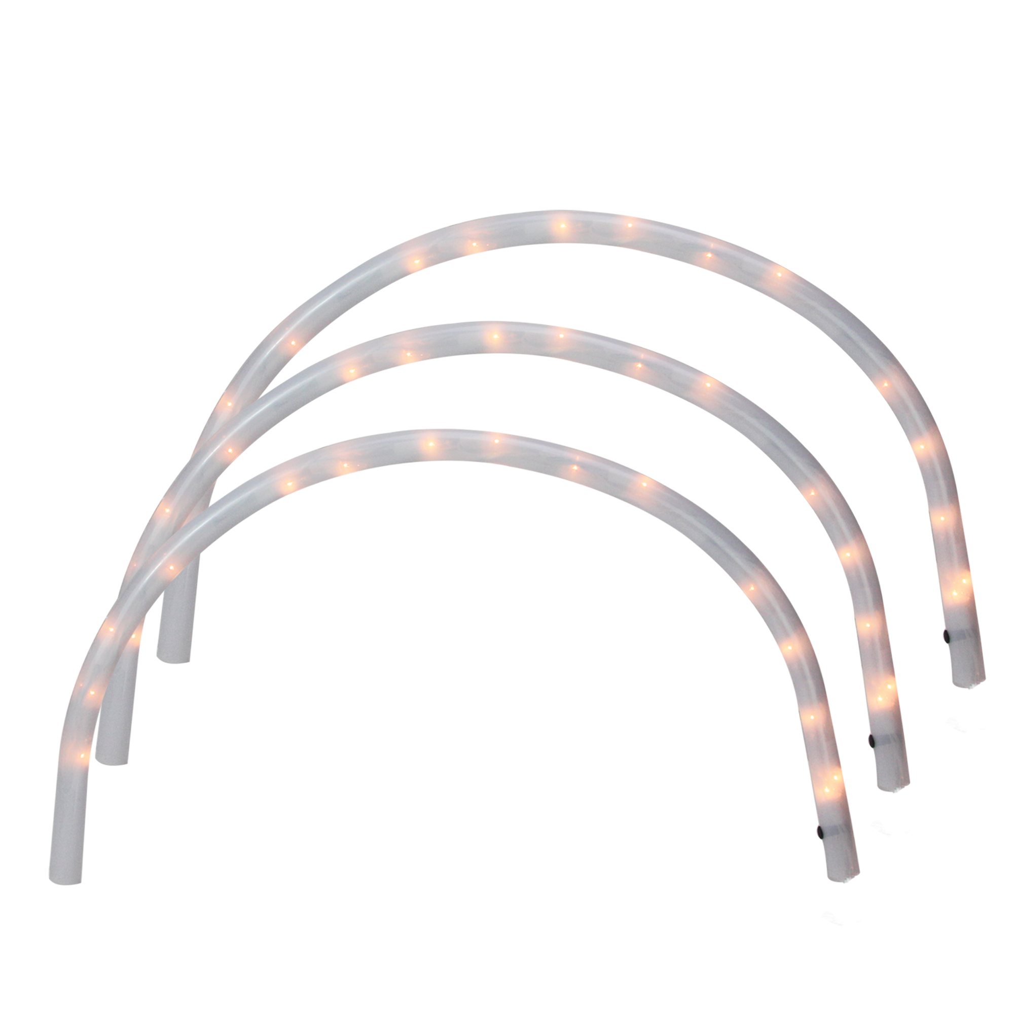 Northlight 3 Lighted Twinkling Christmas Arch Pathway Markers eBay