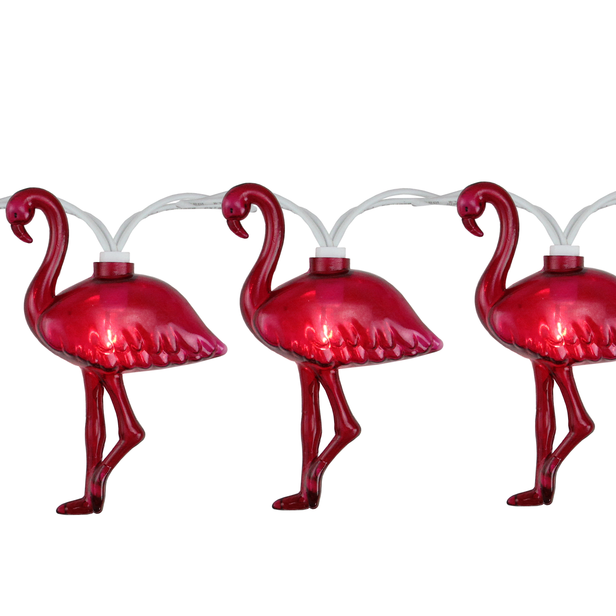 flamingo outdoor string lights